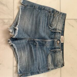 Frame Denim Blue Jean Shorts Classic Style